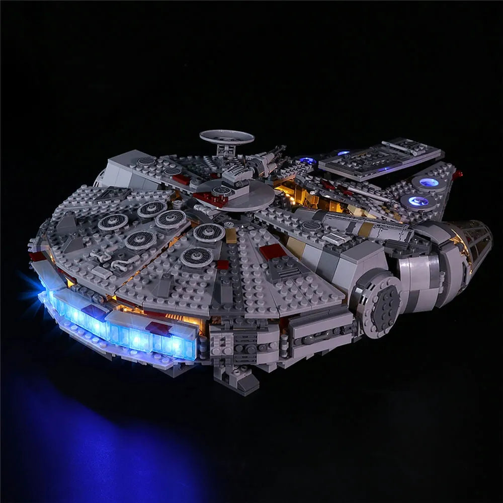 Lights Set LED Lighting Set For 75257 Millennium Falcon Construction Set Toys - 4