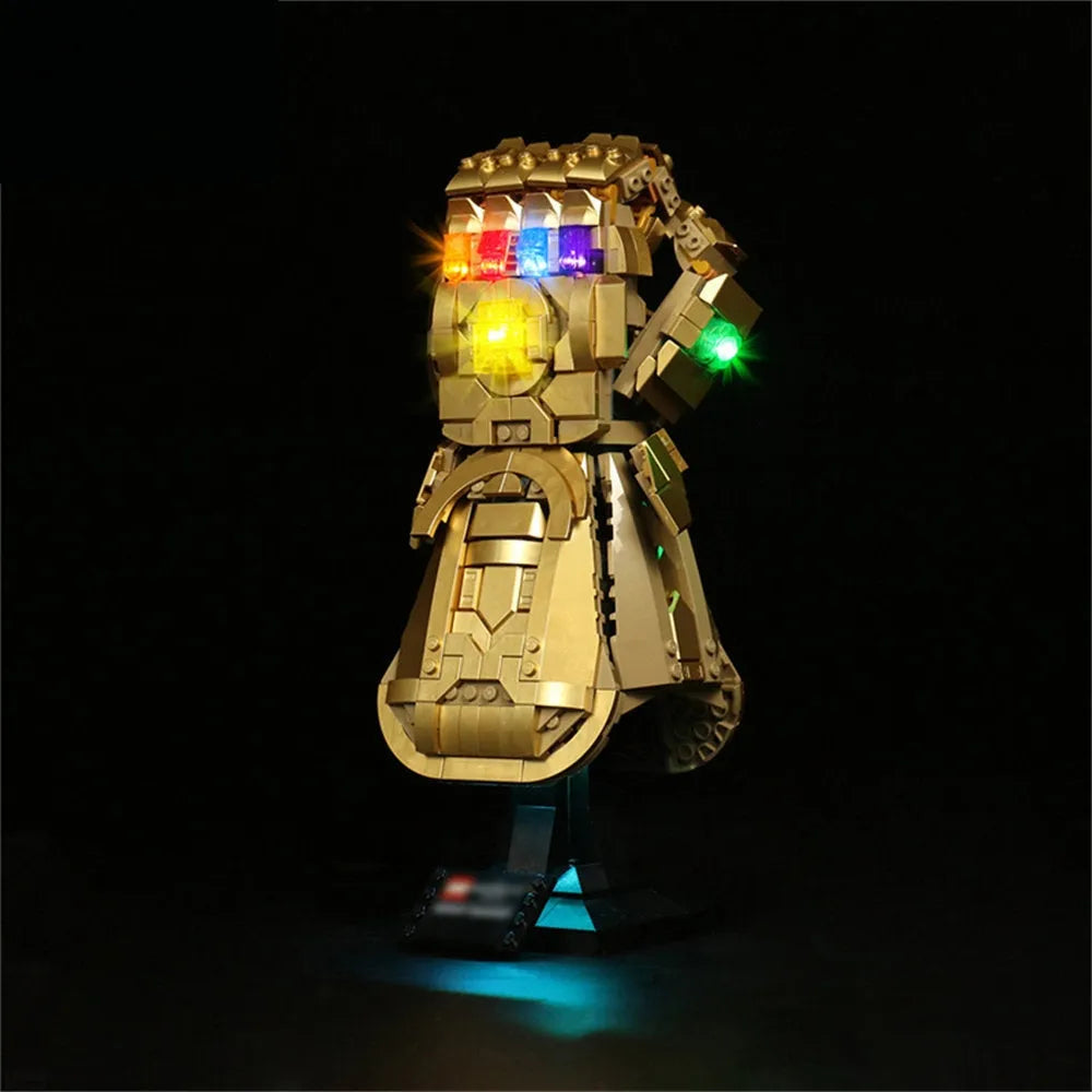 Lights Set LED Lighting Set For 76191 Infinity Gauntlet Model Construction Set Toys - 12