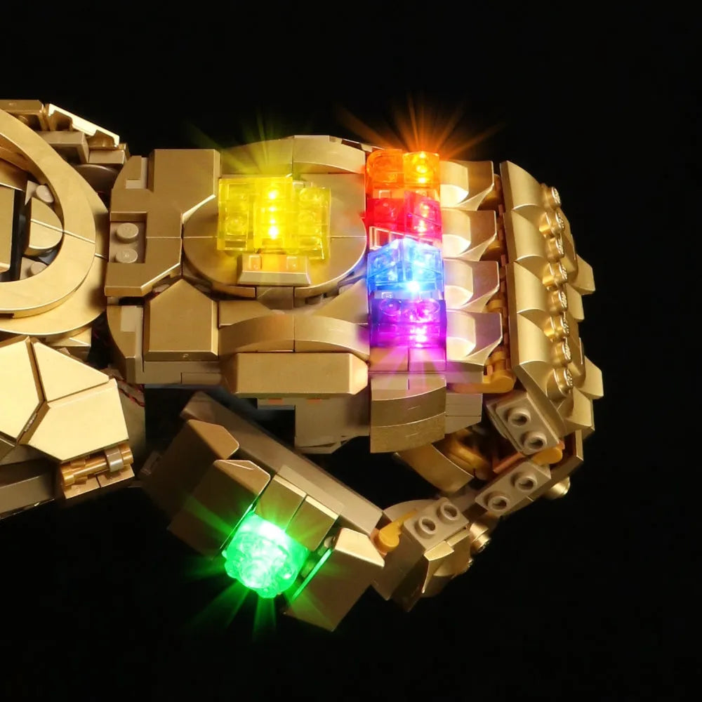 Lights Set LED Lighting Set For 76191 Infinity Gauntlet Model Construction Set Toys - 14