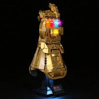 Thumbnail for Lights Set LED Lighting Set For 76191 Infinity Gauntlet Model Construction Set Toys - 11