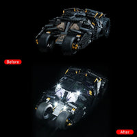 Thumbnail for Lights Set LED Lighting Set For 76240 The Tumbler Car Model Construction Set Toys - 7