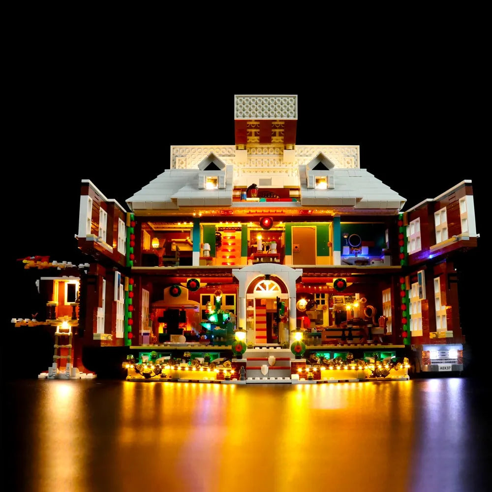 Lights Set LED Lighting Set For Ideas 21330 Home Alone House Construction Set Toys - 7