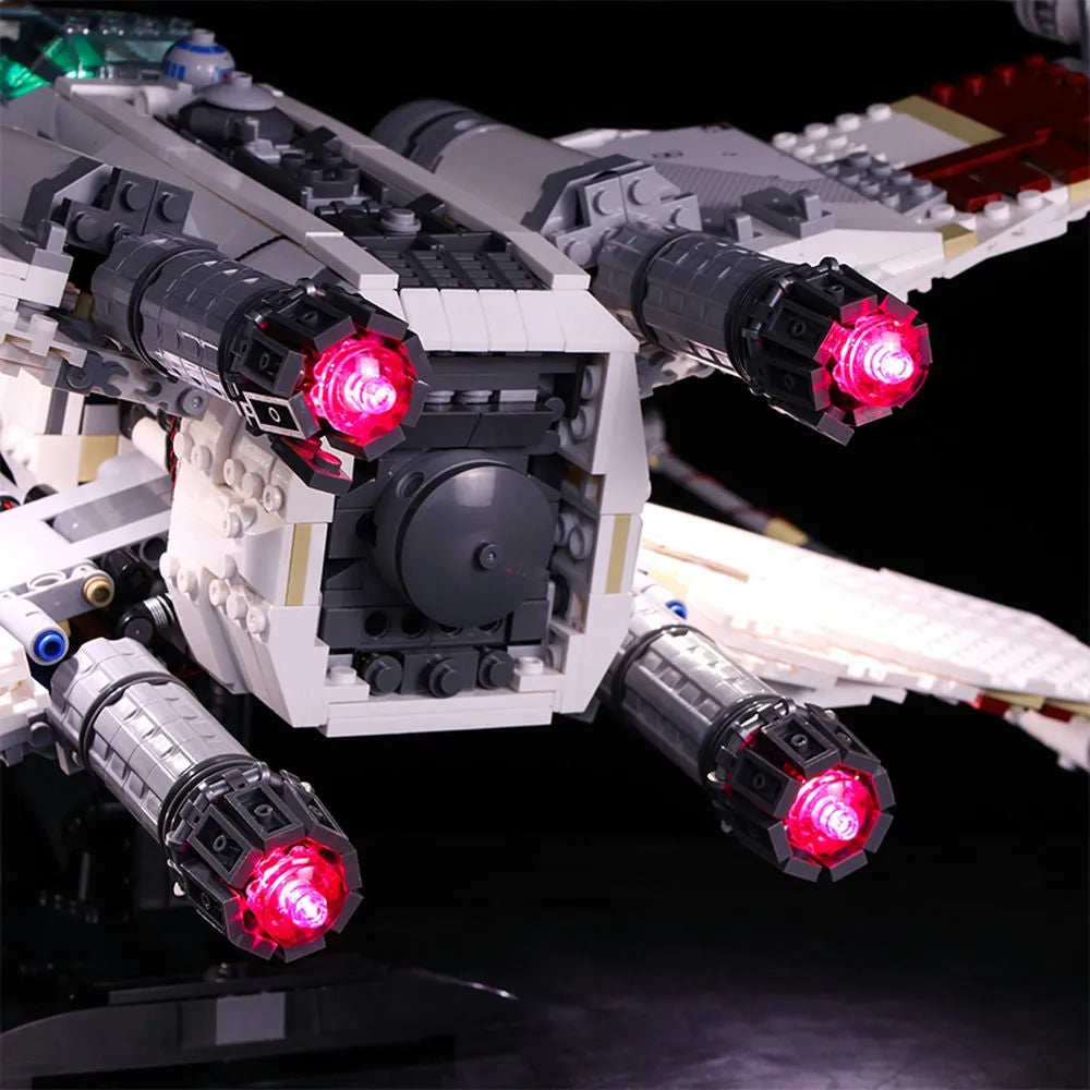 LED Lights For X Wing Red Starfighter