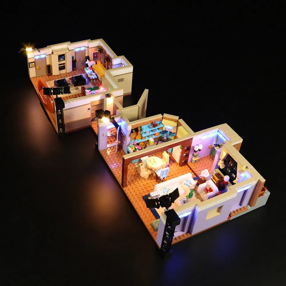 Lights Set LED Lights For 10292 The Friends Apartment Construction Set Toys - 4