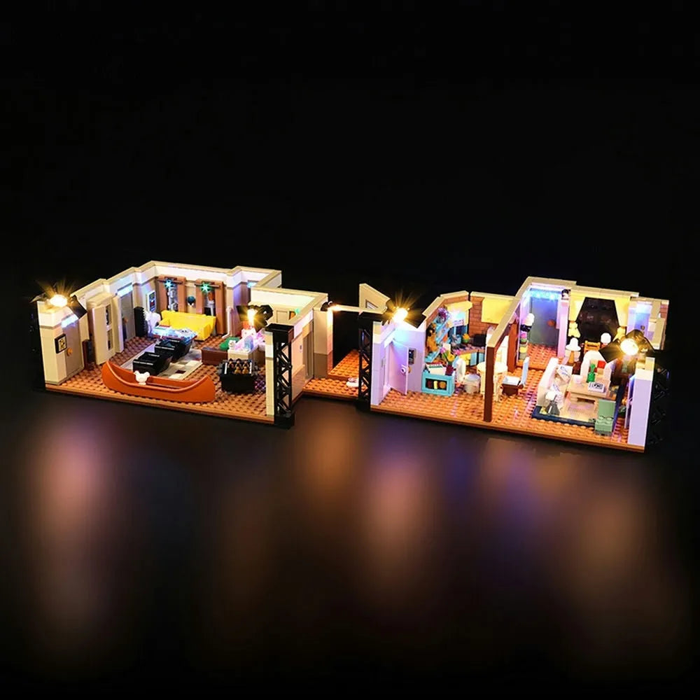 Lights Set LED Lights For 10292 The Friends Apartment Construction Set Toys - 1