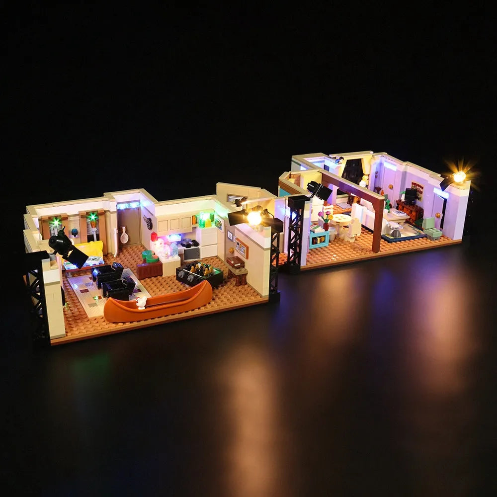 Lights Set LED Lights For 10292 The Friends Apartment Construction Set Toys - 2