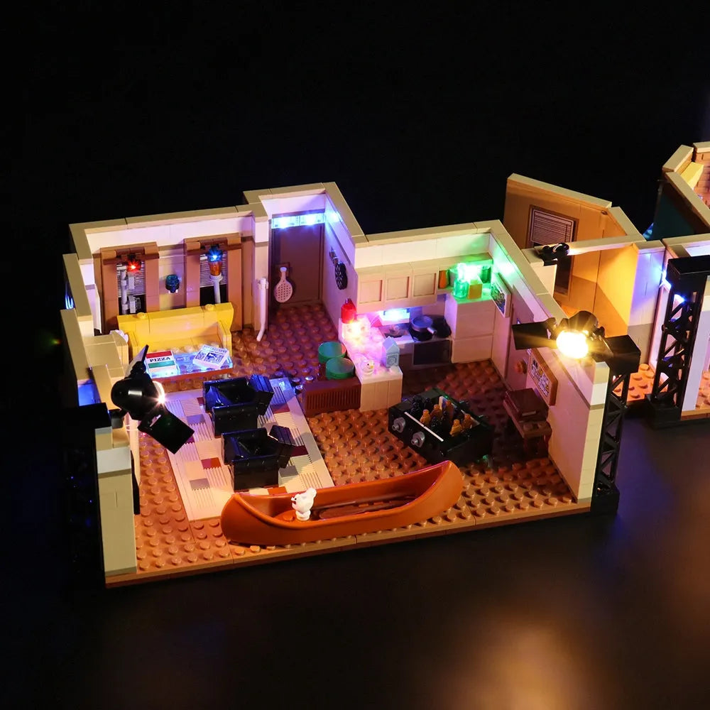 Lights Set LED Lights For 10292 The Friends Apartment Construction Set Toys - 6