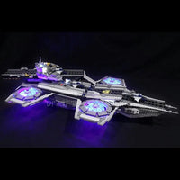 Thumbnail for Lights Set LED Lights For 76042 Super Heroes The Shield Helicarrier Construction Set Toys - 2