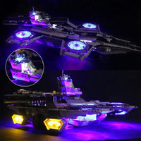 Thumbnail for Lights Set LED Lights For 76042 Super Heroes The Shield Helicarrier Construction Set Toys - 4