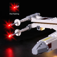 Thumbnail for Lights Set LED Lights For Star Wars 75301 Luke Skywalker X-Wing Fighter Construction Set Toys - 7