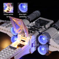 Thumbnail for Lights Set LED Lights For Star Wars 75301 Luke Skywalker X-Wing Fighter Construction Set Toys - 3