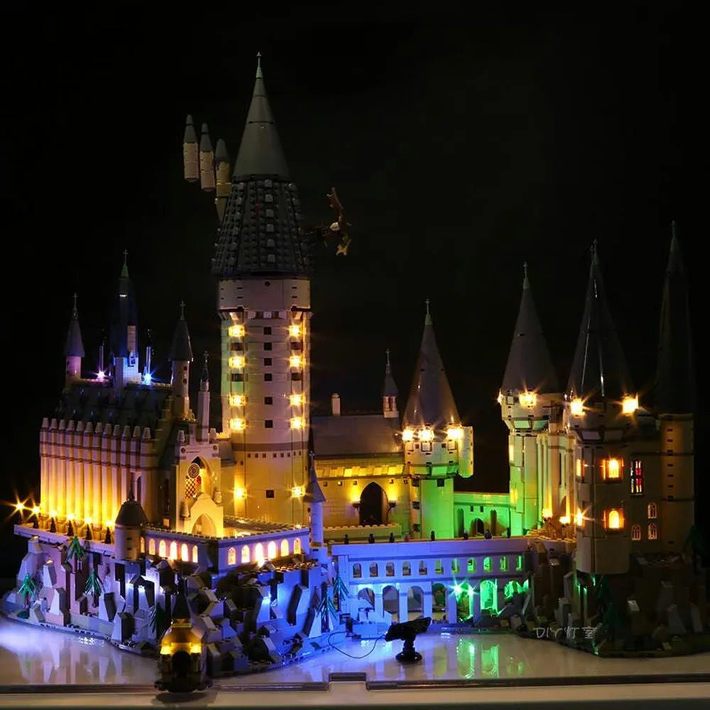 Lights Set LED Lights Kit Compatible For 71043 16060 Hogwarts Castle Construction Set Toys - 9