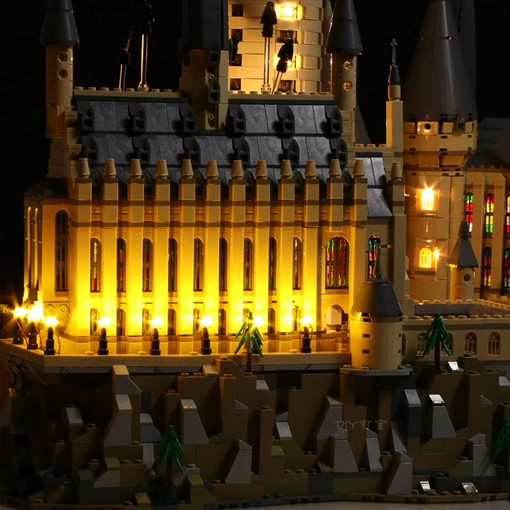 Lights Set LED Lights Kit Compatible For 71043 16060 Hogwarts Castle Construction Set Toys - 15