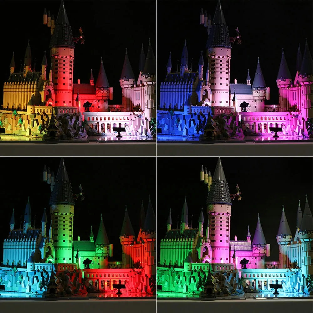 Lights Set LED Lights Kit Compatible For 71043 16060 Hogwarts Castle Construction Set Toys - 12