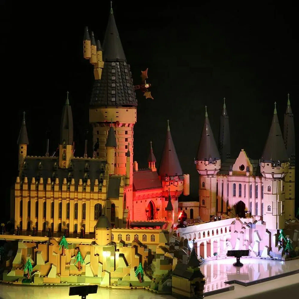 Lights Set LED Lights Kit Compatible For 71043 16060 Hogwarts Castle Construction Set Toys - 11