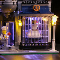 Thumbnail for Lights Set LED Lights Kit For 10255 The Assembly Square Construction Set Toys - 6