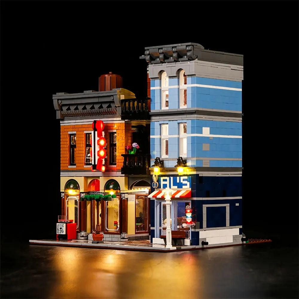 Lights Set LED Lights Kit For Creator 10246 Detective’s Office Construction Set Toys - 6