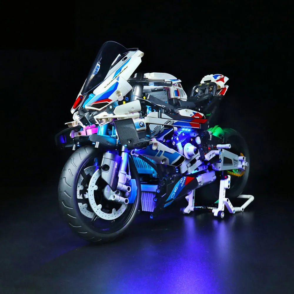 Lights Set LED Lights Set For 42130 Racing Motorcycle M 1000 RR Construction Set Toys - 1