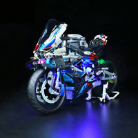 Thumbnail for Lights Set LED Lights Set For 42130 Racing Motorcycle M 1000 RR Construction Set Toys - 1