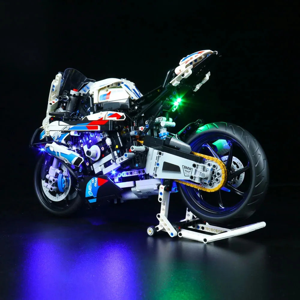 Lights Set LED Lights Set For 42130 Racing Motorcycle M 1000 RR Construction Set Toys - 4