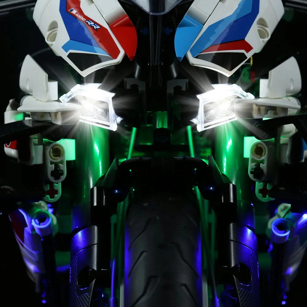 Lights Set LED Lights Set For 42130 Racing Motorcycle M 1000 RR Construction Set Toys - 5