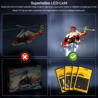 Thumbnail for Lights Set LED Lights Set For 42145 The Rescue Helicopter Construction Set Toys - 2