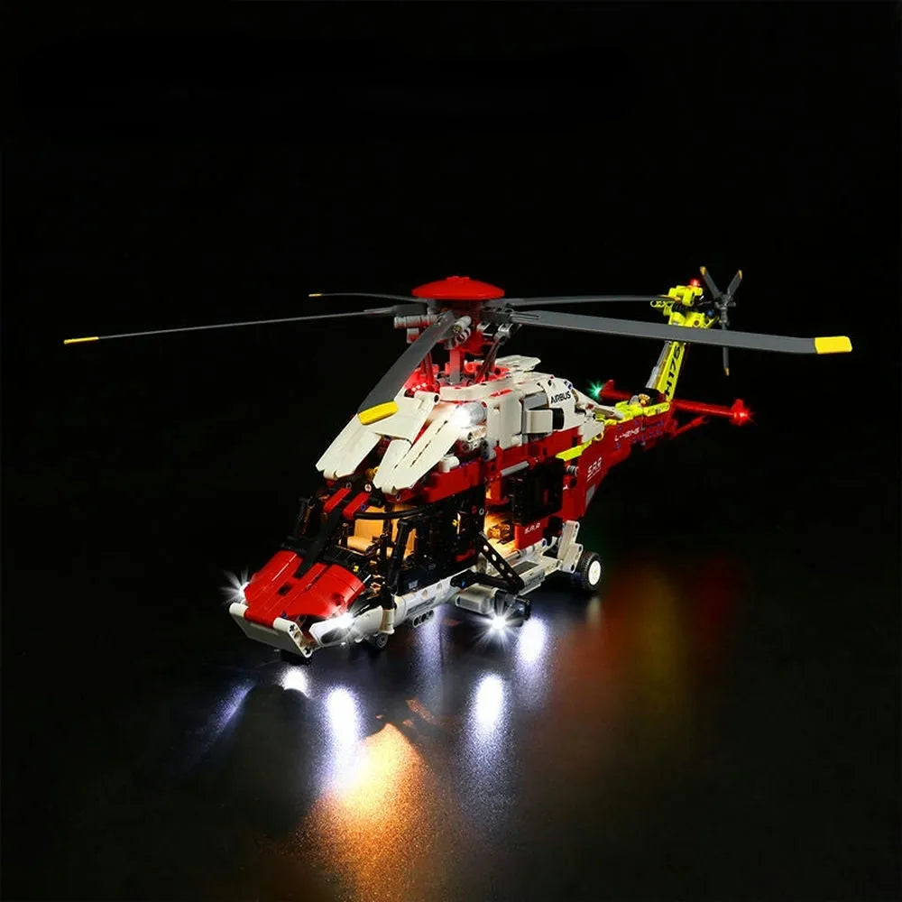 Lights Set LED Lights Set For 42145 The Rescue Helicopter Construction Set Toys - 1