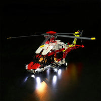 Thumbnail for Lights Set LED Lights Set For 42145 The Rescue Helicopter Construction Set Toys - 1