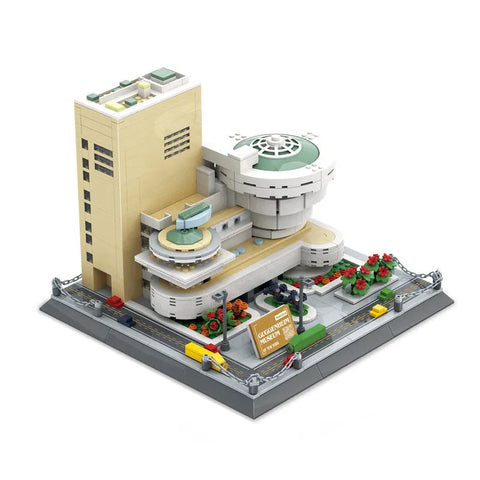 MOC 5242 Architecture Guggenheim Museum Bricks Toys