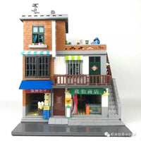 Thumbnail for Building Blocks MOC City Creator Guest House Urban Village Bricks Toys Construction Set Toys - 2