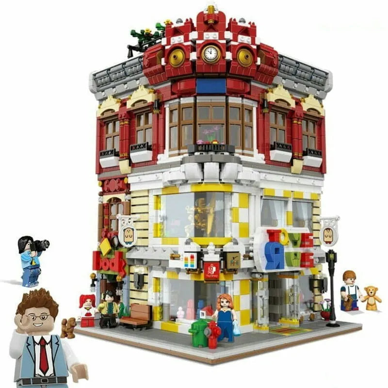 Building Blocks MOC Creator Expert City Toys and Bookstore Shop Bricks Toy Construction Set Toys - 1