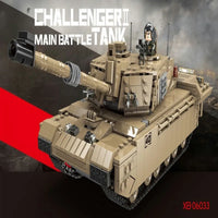 Thumbnail for Building Blocks MOC Military Challenger 2 Main Battle Tank Bricks Toys Construction Set Toys - 3