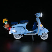 Thumbnail for Lights Set DIY LED Light Kit For 10298 Vespa 125 Construction Set Toys - 5