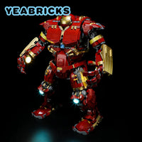 Thumbnail for Lights Set DIY LED Light Set For 76210 The Hulkbuster MK44 Construction Set Toys - 6