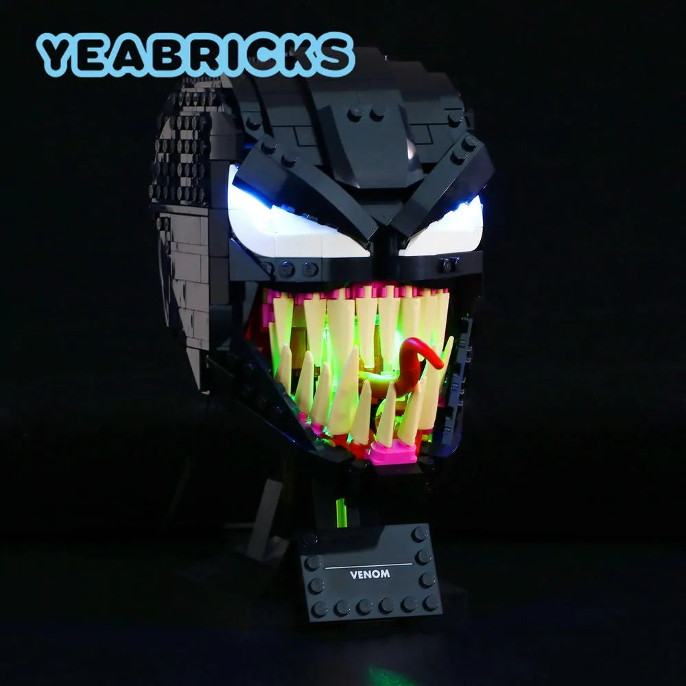 Lights Set DIY LED Lights Kit For 76187 The Venom Construction Set Toys - 7