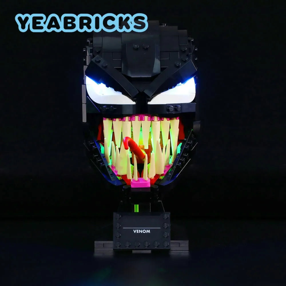 Lights Set DIY LED Lights Kit For 76187 The Venom Construction Set Toys - 8