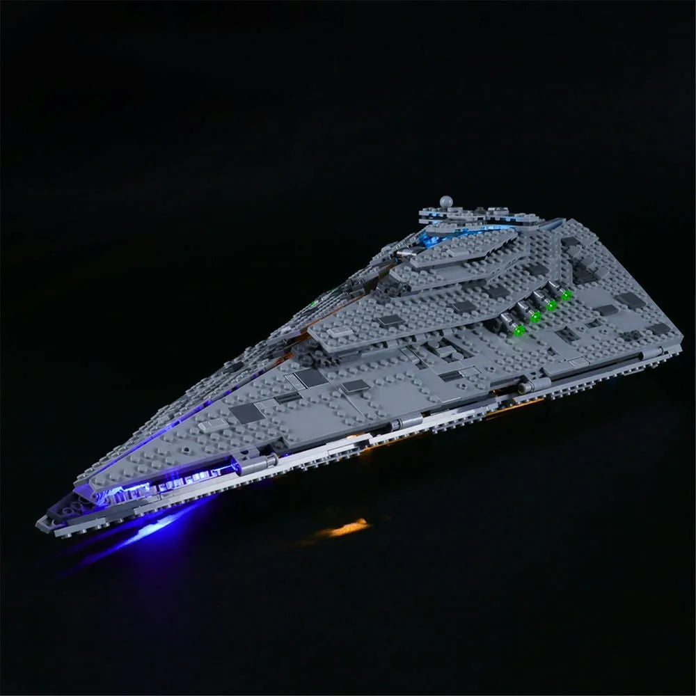 Lights Set DIY LED Lights Set For 75190 First Order Star Destroyer Construction Set Toys - 1