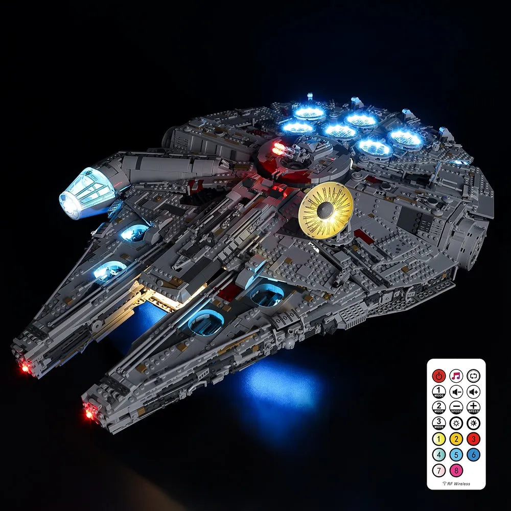 Lights Set LED Light For 75192 Millennium Falcon Ultimate Collectors Construction Set Toys - 10