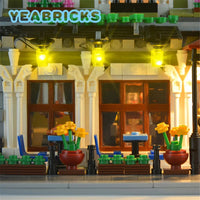 Thumbnail for Lights Set LED Light Kit For 10243 The Parisian Restaurant Construction Set Toys - 5