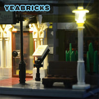 Thumbnail for Lights Set LED Light Kit For 10243 The Parisian Restaurant Construction Set Toys - 7