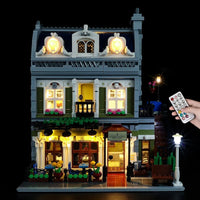 Thumbnail for Lights Set LED Light Kit For 10243 The Parisian Restaurant Construction Set Toys - 8