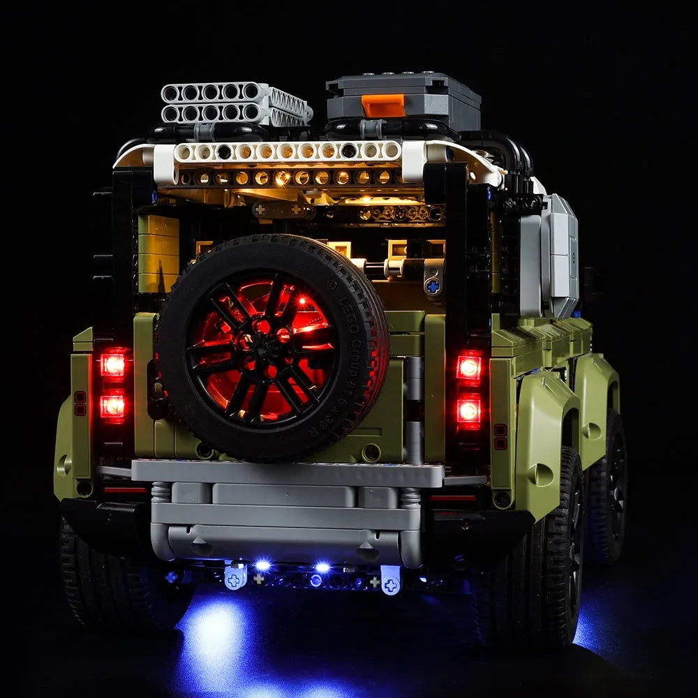 Lights Set LED Light Kit For 42110 Technic Defender Car Construction Set Toys - 13