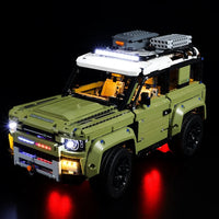 Thumbnail for Lights Set LED Light Kit For 42110 Technic Defender Car Construction Set Toys - 10