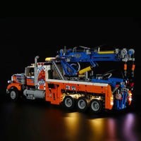 Thumbnail for Lights Set LED Light Kit For 42128 Heavy-Duty Tow Truck Construction Set Toys - 11