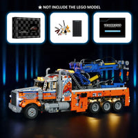 Thumbnail for Lights Set LED Light Kit For 42128 Heavy-Duty Tow Truck Construction Set Toys - 12