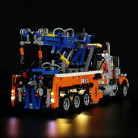 Thumbnail for Lights Set LED Light Kit For 42128 Heavy-Duty Tow Truck Construction Set Toys - 9