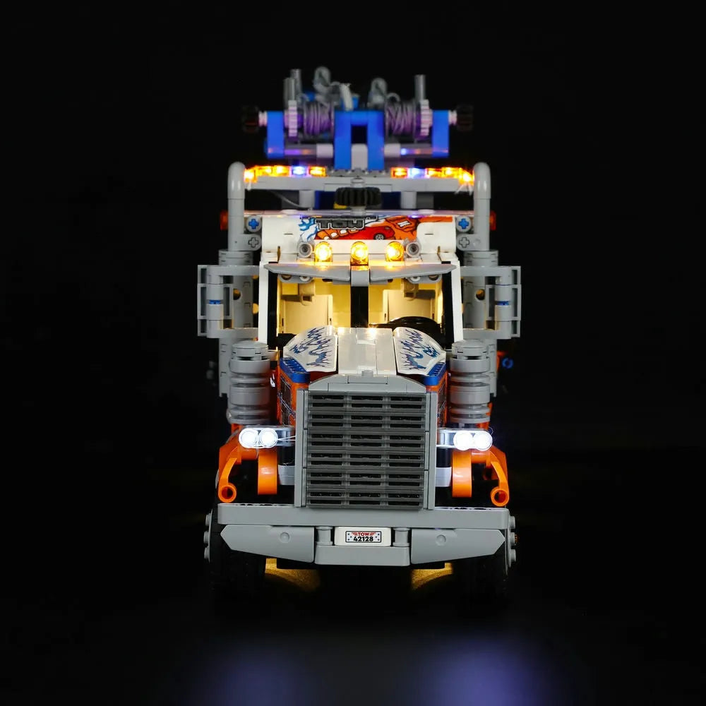 Lights Set LED Light Kit For 42128 Heavy-Duty Tow Truck Construction Set Toys - 10