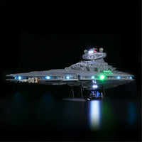 Thumbnail for Lights Set LED Light Kit For 75252 Imperial Destroyer - 10