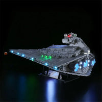 Thumbnail for Lights Set LED Light Kit For 75252 Imperial Destroyer - 9