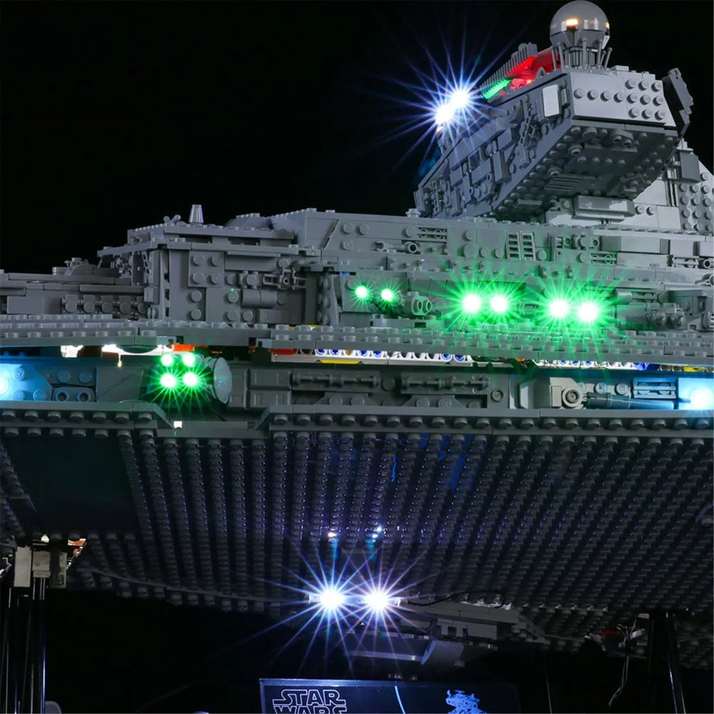 Lights Set LED Light Kit For 75252 Imperial Destroyer - 13